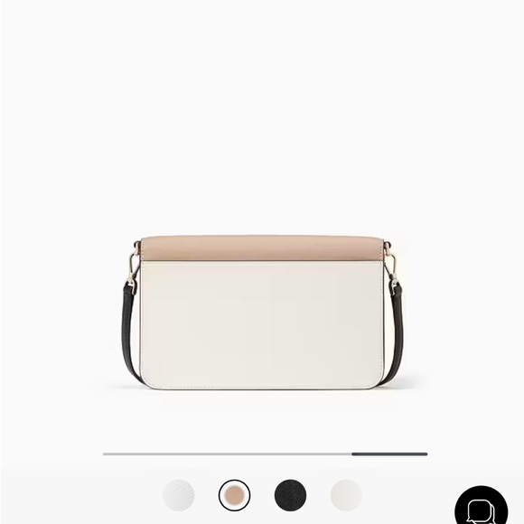 Kate Spade Tan and Cream Crossbody Bag